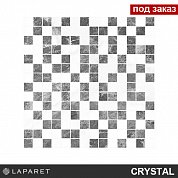 Декор Crystal Мозаика серый-белый 30х30